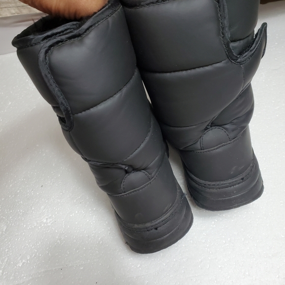 SOX TAB FOOTWEAR black fabric upper winter boots size 8 Medium - Picture 5 of 8